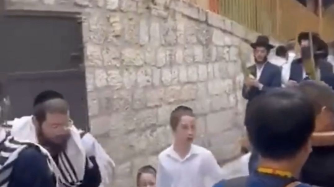 Jews Caught On Camera Spitting On Christians